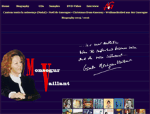 Tablet Screenshot of monsegur-vaillant.com
